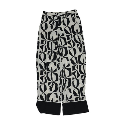 Beige Casual Relaxed Pants