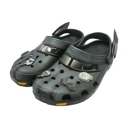 Black Slip-On Casual Shoes