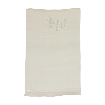 Hand-Painted Vertical Stripe Textile