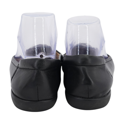 Black Slip-On Flats