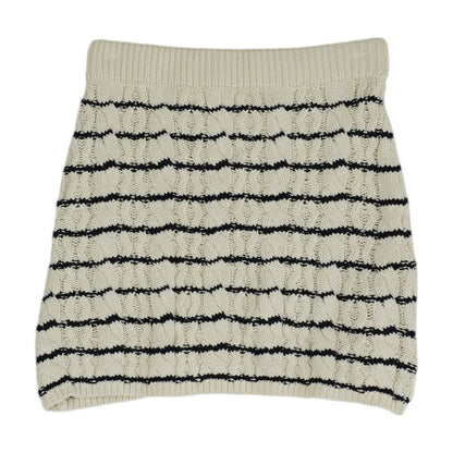 Ivory Mini Skirt