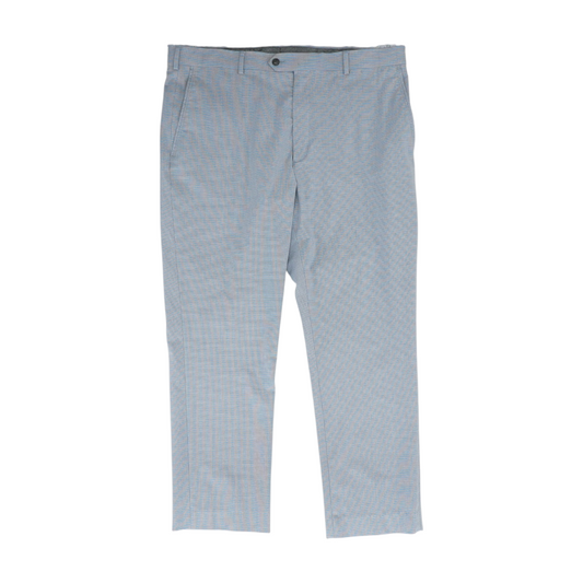 Blue Check Regular Pants