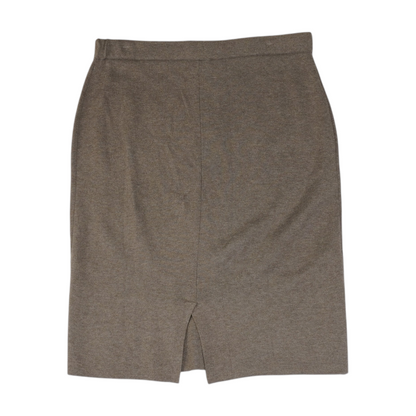 Gray Midi Skirt