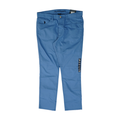 Blue Slim Pants