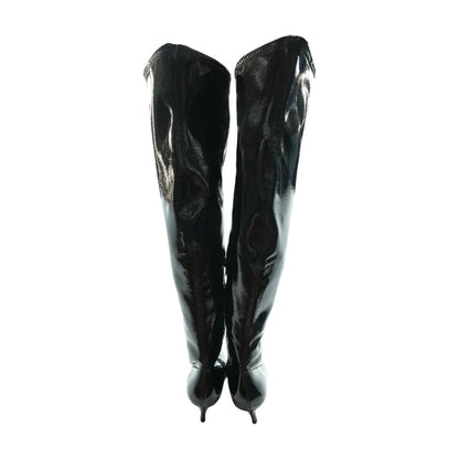 Black Knee High Boots