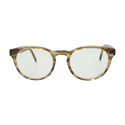 Brown Percey Round Prescription Eyewear