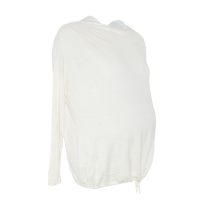 Beige Maternity Knit Top