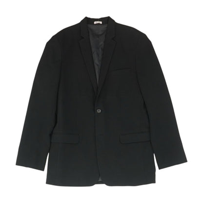 Black Solid Sport Coat