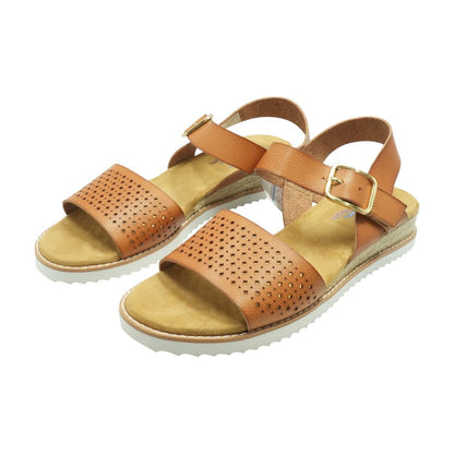 Brown Flat Sandals