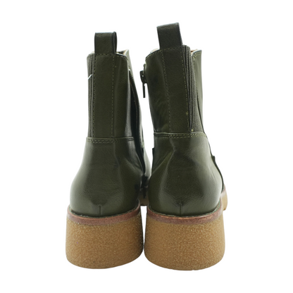 Green Ankle Boots