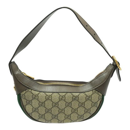 Ophidia Small Shoulder Bag in GG Monogram Coated Canvas