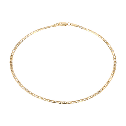 14K Yellow Gold Chain Bracelet