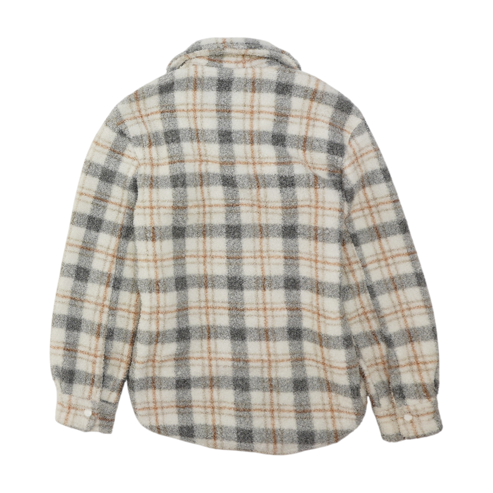 White Plaid Jacket