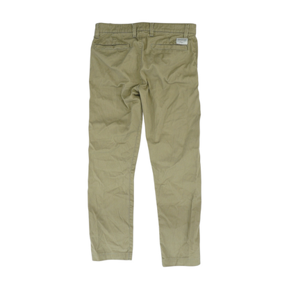 Khaki Straight Pants