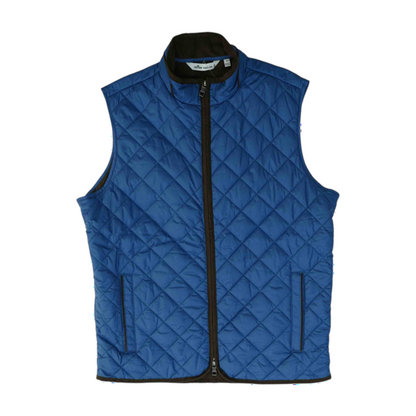 Blue Solid Vest