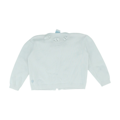 White Cardigan Sweater