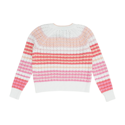 Multi Striped Pullover Sweater