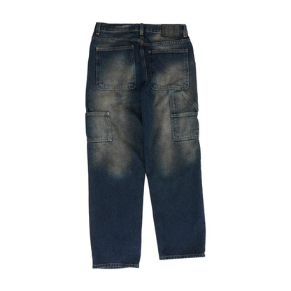 Blue Straight Jeans