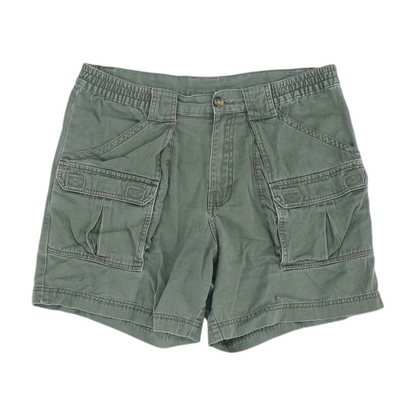 Green Cargo Shorts