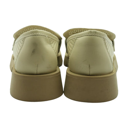 Beige Loafer Flats