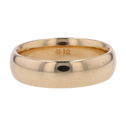 14K Yellow Gold Band