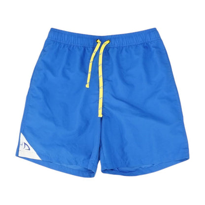 Blue Solid Swim Shorts
