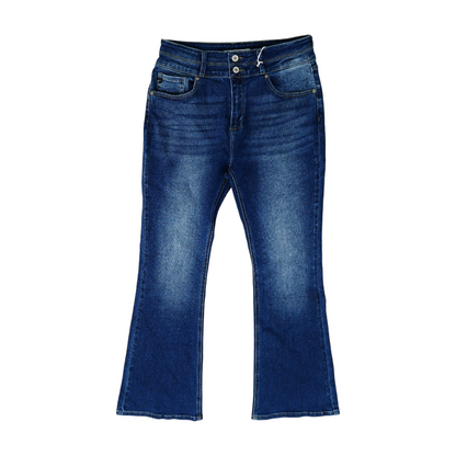 Blue Bootcut Jeans