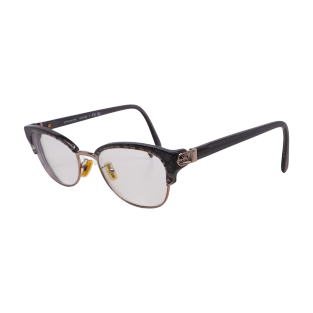 Black HC 8195 Browline Prescription Eyewear