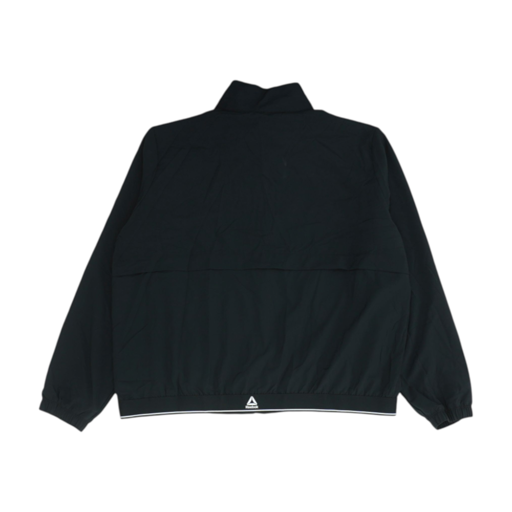 Black Solid Active Jacket