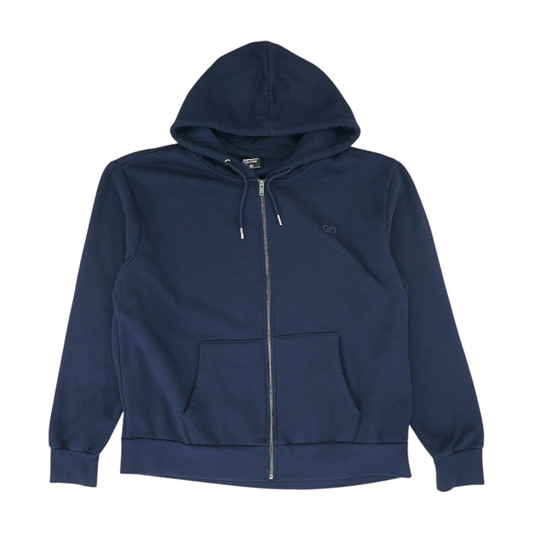 Navy Solid Active Jacket