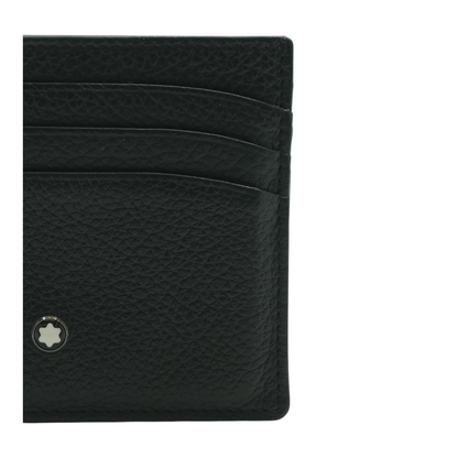 Black Grain Card Holder 6cc