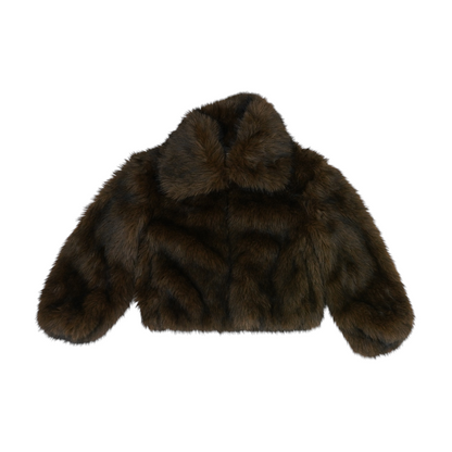 Brown Solid Jacket