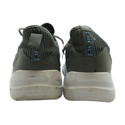 Gray Low Top Athletic Shoes