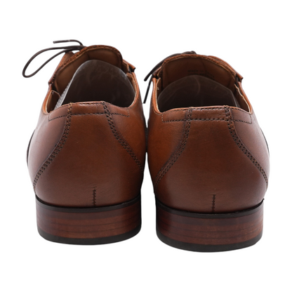 Brown Lace-Up Dress Shoes