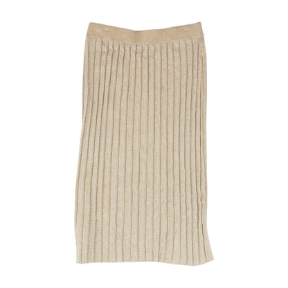 Tan Midi Skirt