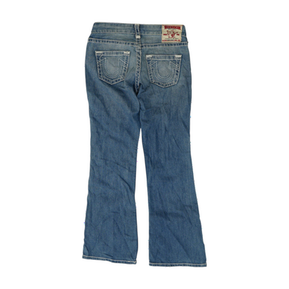 Blue Bootcut Jeans