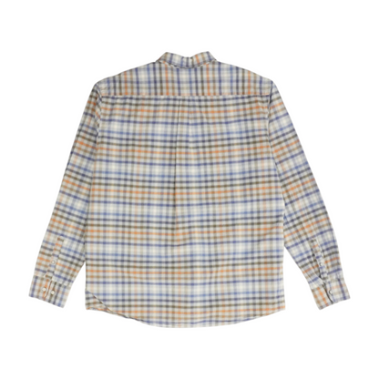 Blue Check Long Sleeve Button Down