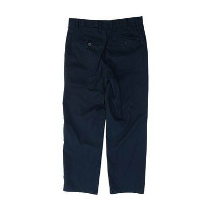 Navy Straight Pants