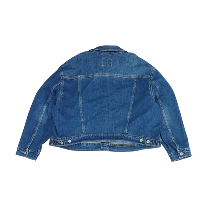 Blue Plus Solid Denim Jacket