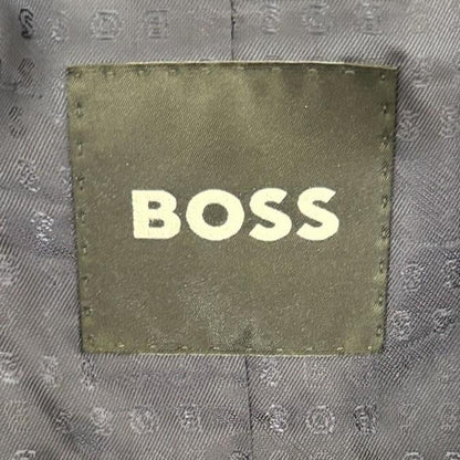 Navy Wool Double Lined Solid Coat