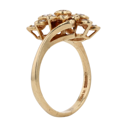 1/3 ctw 14K Yellow Gold Diamond Fashion Ring