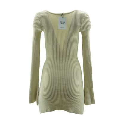 Beige Mini Dress