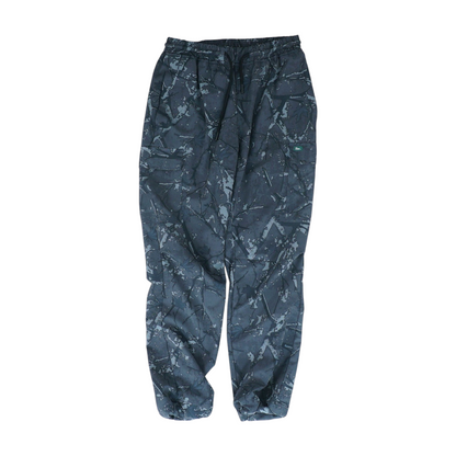 Charcoal Print Regular Pants