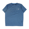 Blue Solid Active T-Shirt