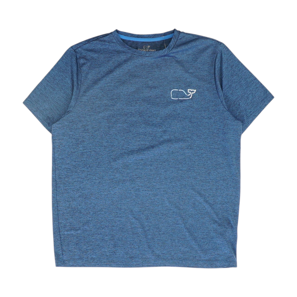 Blue Solid Active T-Shirt
