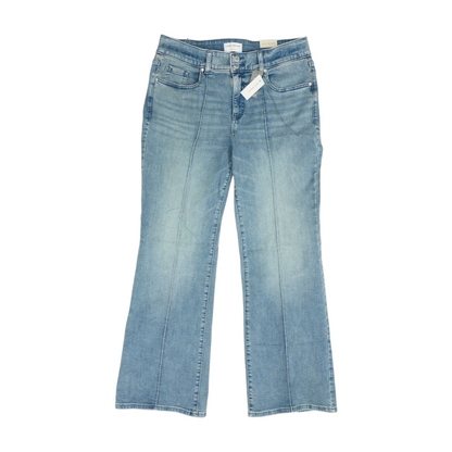 Blue Plus Size Bootcut Jeans