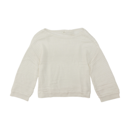 White Pullover Sweater