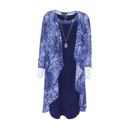 Navy Midi Dress