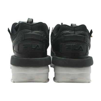 Disruptor II Black Low Top Athletic Shoes
