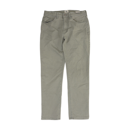 Gray Straight Pants